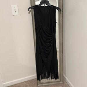 Black formal dress